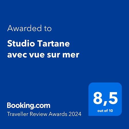 Studio Tartane avec vue sur mer Trinité  Extérieur photo
